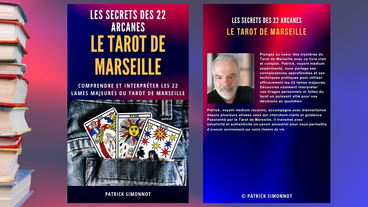Livre Tarot de Marseille Patrick Simonnot