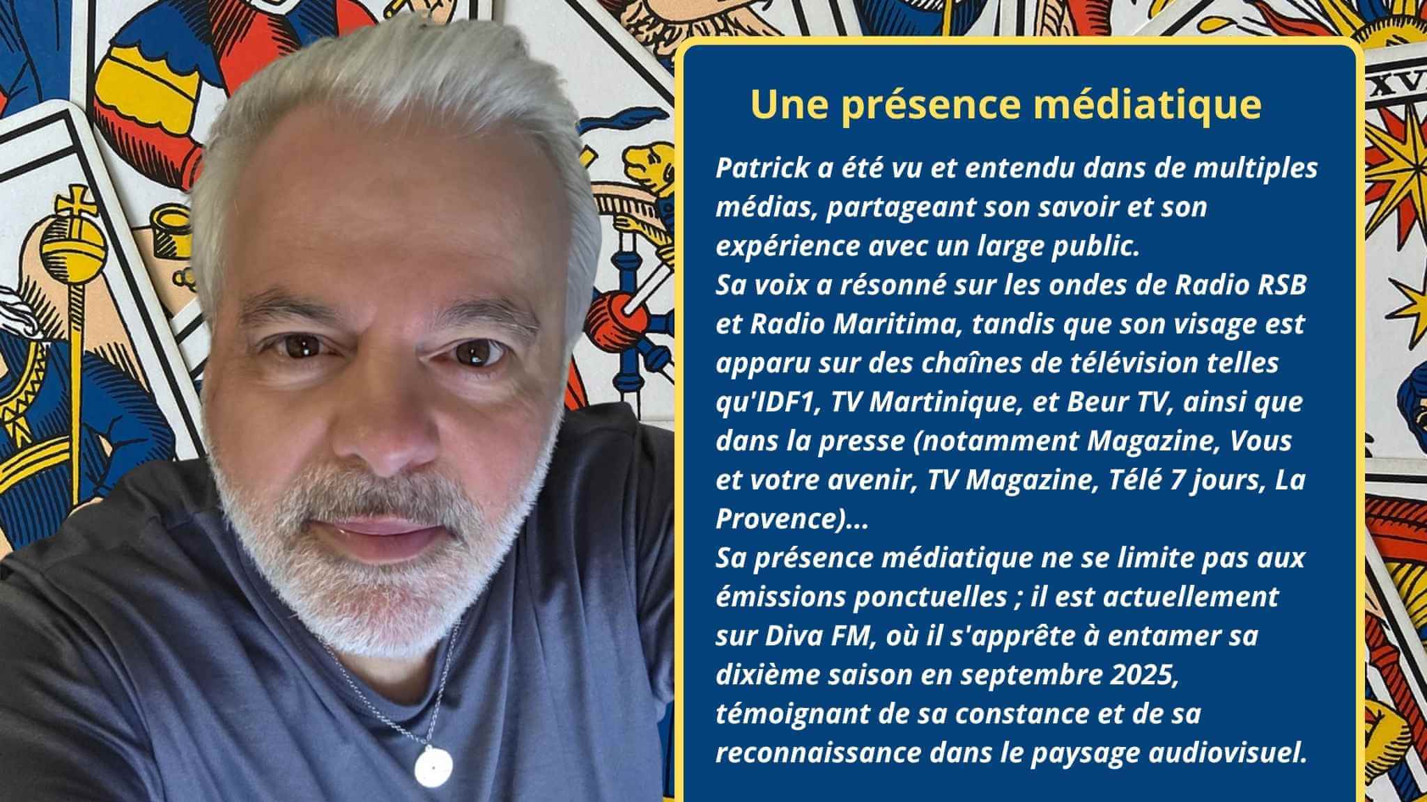 Patrick Voyant, Médium de Marseille à la France et au delà